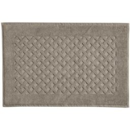 Bianco Perla - Tapis de bain en coton Elisa damar - 40x60 cm OS