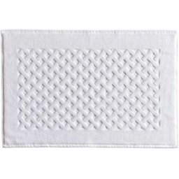 Bianco Perla - Tapis de bain en coton Elisa huître - 40x60 cm OS