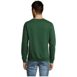 Sweater personnalisé unisexe 280g NEW SUPREME Vert Bouteille