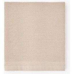 MONOPRIX Drap de bain nid abeille, 70x140cm, 100% coton bio Unique
