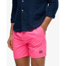 Superdry Homme Short de Bain Essential 16 Pouces Pink Taille: M