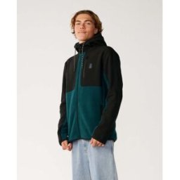 Rip Curl Sweat zippé à capuche Search Series Panel Bleu Vert S Male