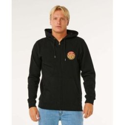 Rip Curl Sweat zippé Wettie Passage Icon Noir/Noir L Male