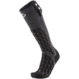 Therm-ic - Chaussettes chauffantes - Powersock Heat Fusion Uni - Taille 35-38 - Gris