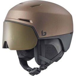 Bollé - Casque de ski/snowboard - X-Fusion Tungsten Black Matte Photochromic Gold - Taille 55-59 cm - Marron