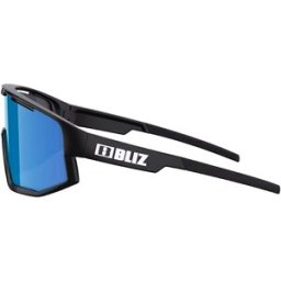 Bliz - Lunettes de soleil de sport - Fusion Matt Black Smoke W Blue Multi - Noir