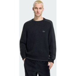 Adidas Originals Sweat Crew Knit noir s homme