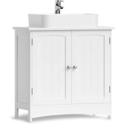 VASAGLE Meuble lavabo salle de bain