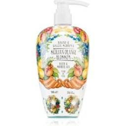 Rudy - Le Maioliche Sicilian Orange Blossom Line mousse de douche pour le bain 700 ml
