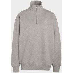 adidas originals adidas Originals Essentials Quarter Zip Sweat Top Gris FR 38-40 (EU 36-38)