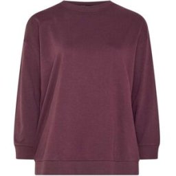 Yours Curve Sweat Yours Curve col ras du cou rouge FR 56-58 (EU 54-56)