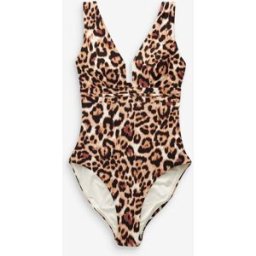 Next Maillot de bain gainant et plongeant animal FR 54 (EU 52)