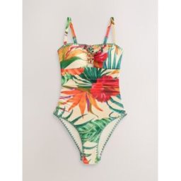 next Maillot de bain Bandeau rouge FR 44 (EU 42)