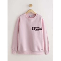 Next Sweat-shirt à col rond Active Soft Touch Rose M (FR 42-44)