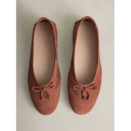 Next N. Premium Suede Leather Ballerinas Brun EU 38 (UK 5)