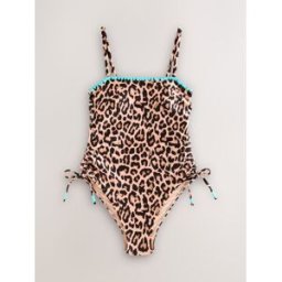 Never Fully Dressed Maillot de bain bandeau Never Fully Dressed animal FR 46 (EU 44)