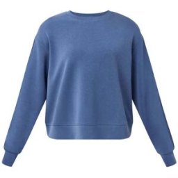 Sweaty Betty Sweaty Betty Sweat-shirt à plis nervurés délavé au sable bleu M (FR 42-44)