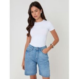 threadbare Threadbare Denim Bermuda Shorts bleu FR 46 (EU 44)