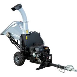 Broyeur de végétaux et branches à rouleau hydraulique pro tractable thermique essence 15cv 420cc 120mm avec démarrage électrique Stattos HDK125H