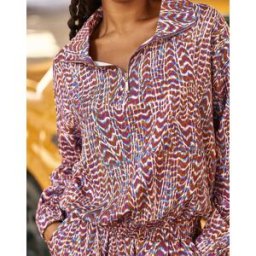 La Petite Etoile - Sweat Britt zebra marron 3