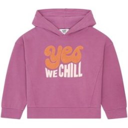 Hundred Pieces - Sweat capuche en coton Lizzy violet 14 A