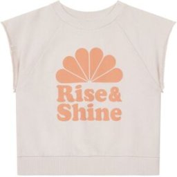 Hundred Pieces - Sweat col rond en coton Milan rose pâle 4 A
