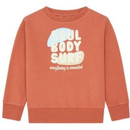 Hundred Pieces - Sweat col rond en coton Today argile 2/3A