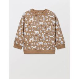 BOUT'CHOU Sweat imprimé en coton BIO GOTS 12 mois