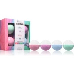 IDC Institute Pure Energy lot de fabrication de boules effervescentes pour le bain 4x70 g
