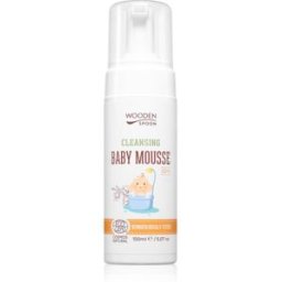 WoodenSpoon Cotton Kiss mousse nettoyante pour enfant 150 ml