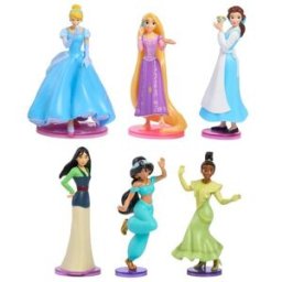 Just Play Coffret de 6 figurines à collectionner Disney Princess