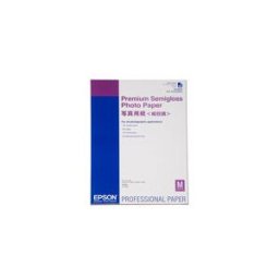 Epson Premium Semigloss Photo Paper - papier photo - semi-brillant - 25 feuille(s) - A2 - 251 g/m²
