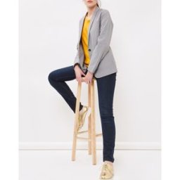 Hartford - Veste blazer Violonist micro pied-de-poule grise 3