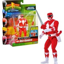 Giochi Preziosi Figurine Power Rangers Re-Ignition Auto-Morphin Rouge
