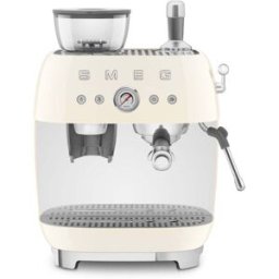 Expresso Broyeur À Grains Smeg Egf03creu 15 Bars 1650 W Crème Acier Inoxydable