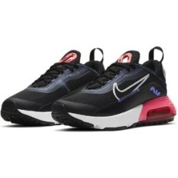 Nike - Baskets Air Max 2090 Gs noir/rose/violet 36,5