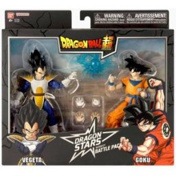 BANDAI Figurines - Battle Pack Dragon Ball - Goku vs Vegeta - 17 cm