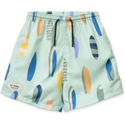 Liewood Short de Bain Duke Surf Fibres Recyclées Bleu turquoise 3 ans