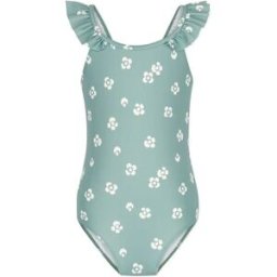 Petit Bateau Maillot de Bain Bouinga Fibres Recyclées Sauge 3 ans