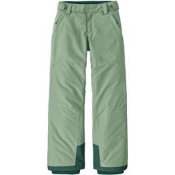 Patagonia Pantalon de Ski Powder Town Fibres Recyclées Vert pâle 12 ans