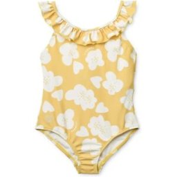 Liewood Maillot de Bain Kallie Fleuri Fibres Recyclées Jaune 12 mois
