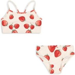 Konges Sløjd Maillot de Bain 2 Pièces Frago Fibres Recyclées Ecru 2 ans