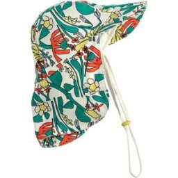 Bobo Choses Chapeau de Bain Fleuri Bébé Blanc 50 cm