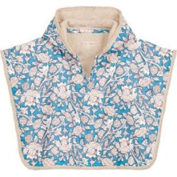 Louise Misha Poncho de bain Mael en coton bio Bleu 3/9 mois