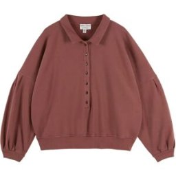 Emile et Ida Sweat Polo Ennie Prune S