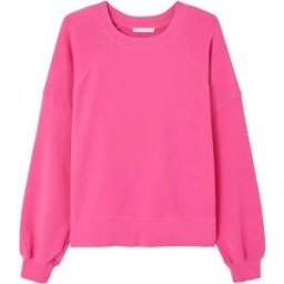 American Vintage Sweat Atubay Rose fluo L