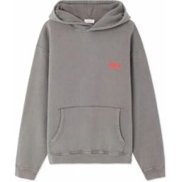 American Vintage Sweat Plizzy Capuche Gris foncé M