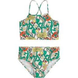 Bobo Choses Maillot de Bain Fleuri Fibres Recyclées Ecru 4/5 ans