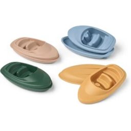 Liewood Bateaux pour le bain Corin - Set de 4 Beach Blue Multi mix taille unique