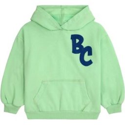 Bobo Choses Sweat à Capuche Coton Bio BC Vert 2/3 ans